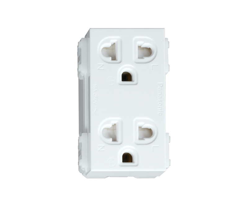 Ổ cắm điện đôi WEV1582-7